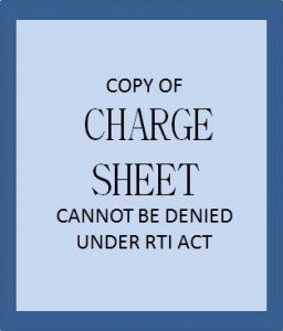 CHARGE SHEET
