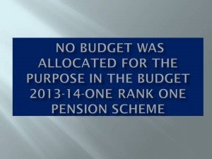 No Budget was allocated for the purpose