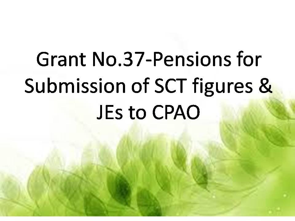 Grant No.37-Pension