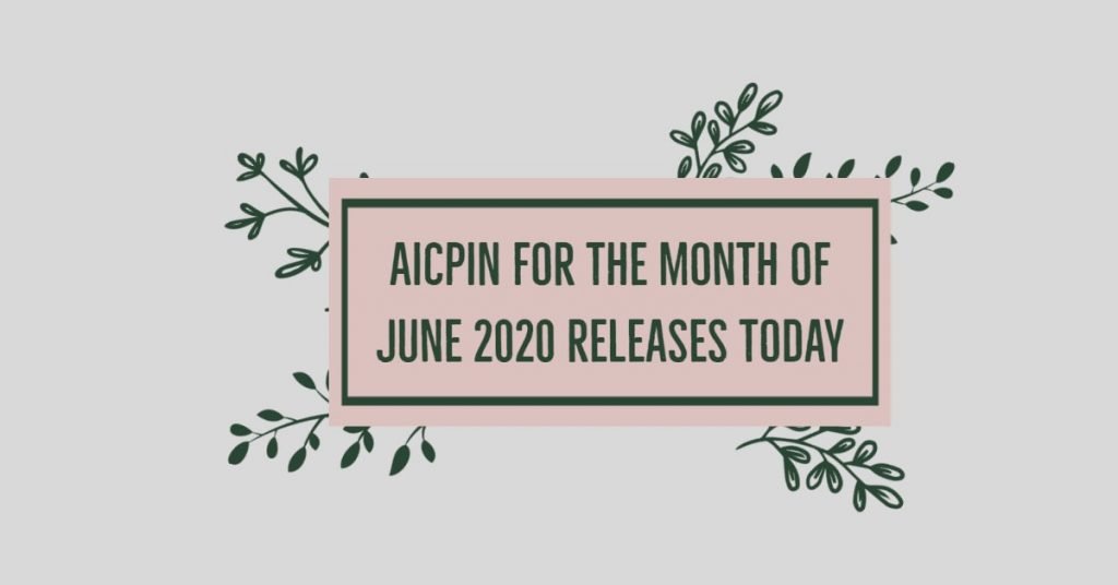 AICPIN For The Month Of June 2020 Releases Today Govtempdiary News