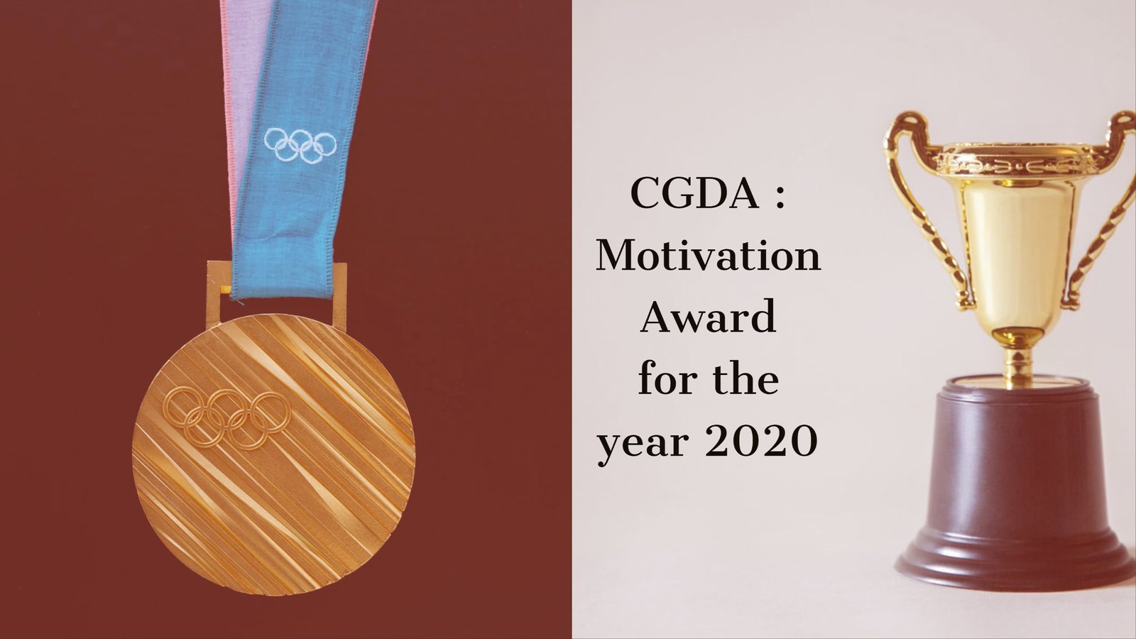 CGDA - Motivation Award for the year 2020