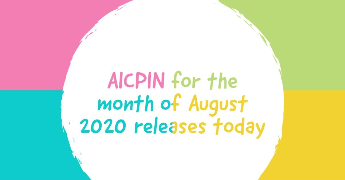 AICPIN for the month of August 2020 releases today