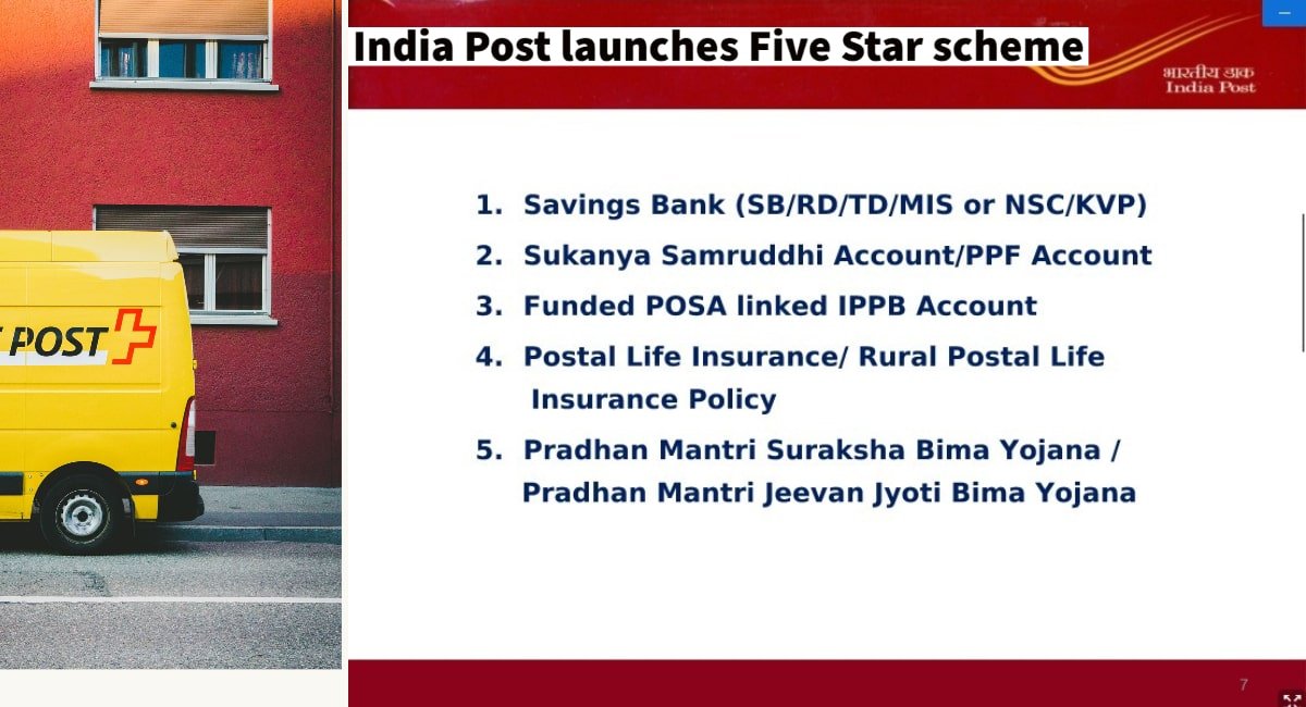 India Post launches Five Star scheme