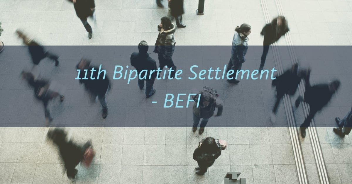 11th Bipartite Settlement - BEFI