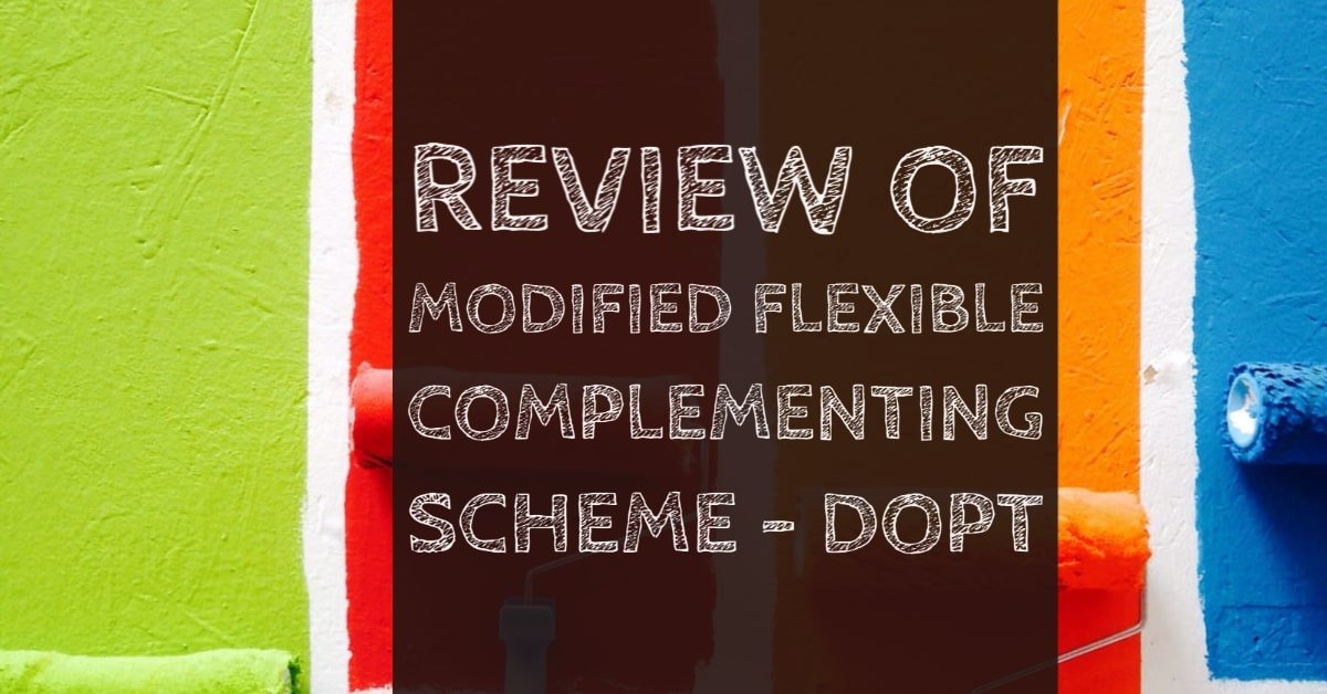 Recommendations made by Committee of Secretaries (CoS), in its meeting held on 20th February 2020, while considering the proposal of review of Modified Flexible Complementing Scheme (MFC