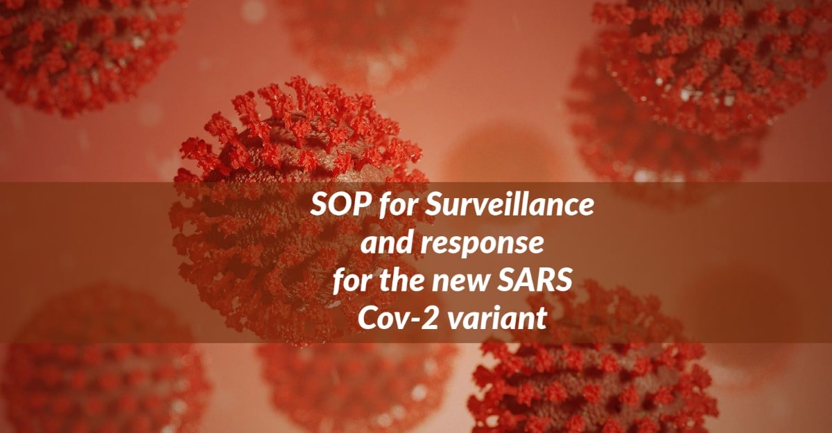 SOP for Surveillance and response for the new SARS Cov-2 variant