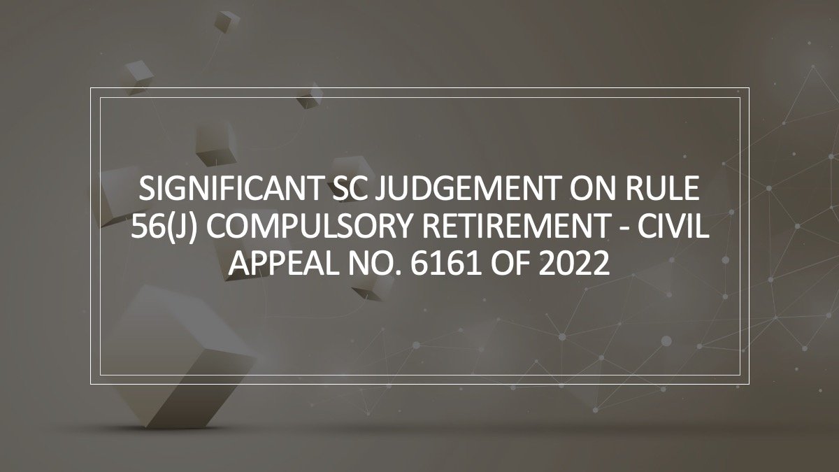 Civil Appeal No. 6161 of 2022