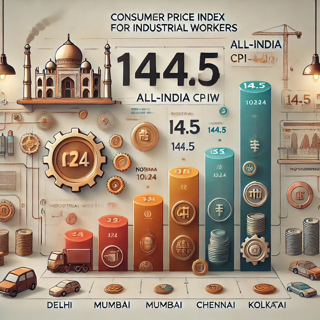 CPIIW November 2024 Update AllIndia Consumer Price Index Govtempdiary